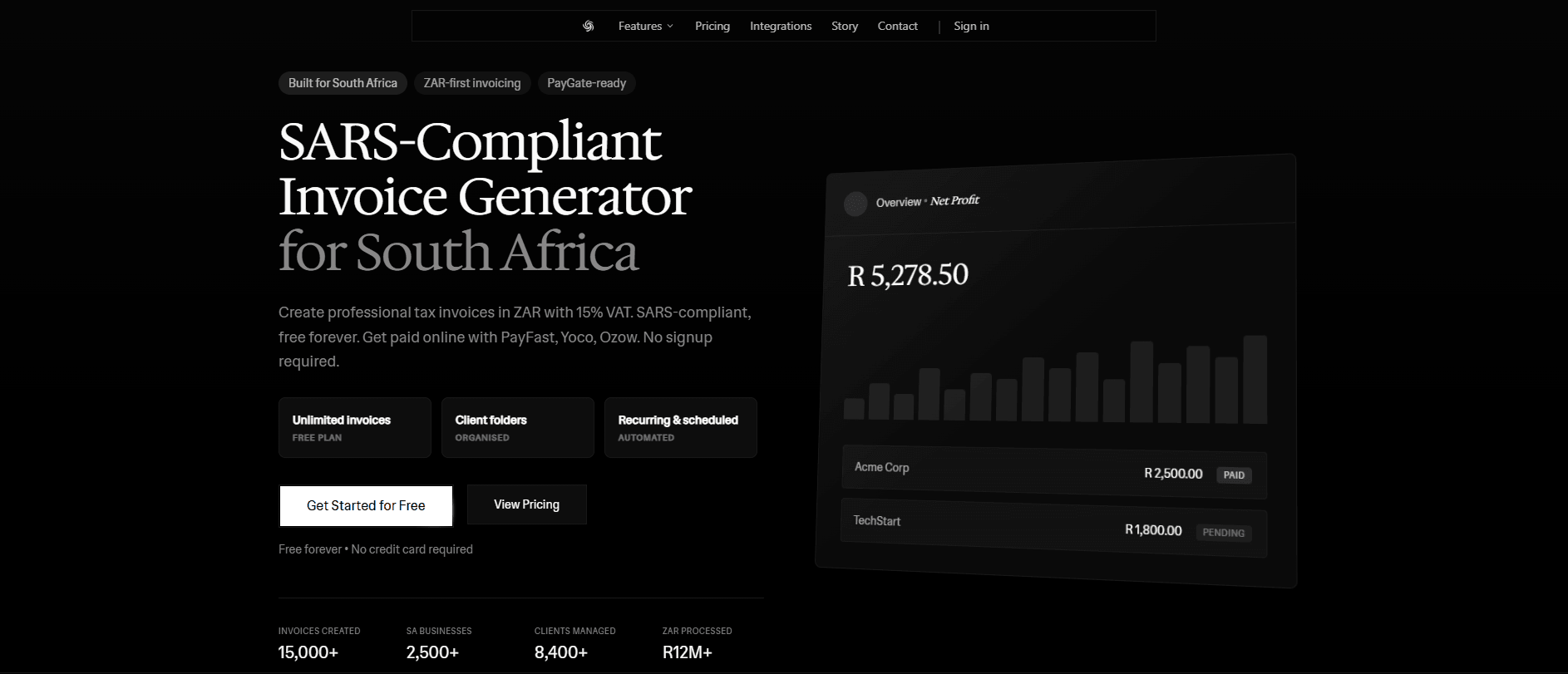 Illumi project interface