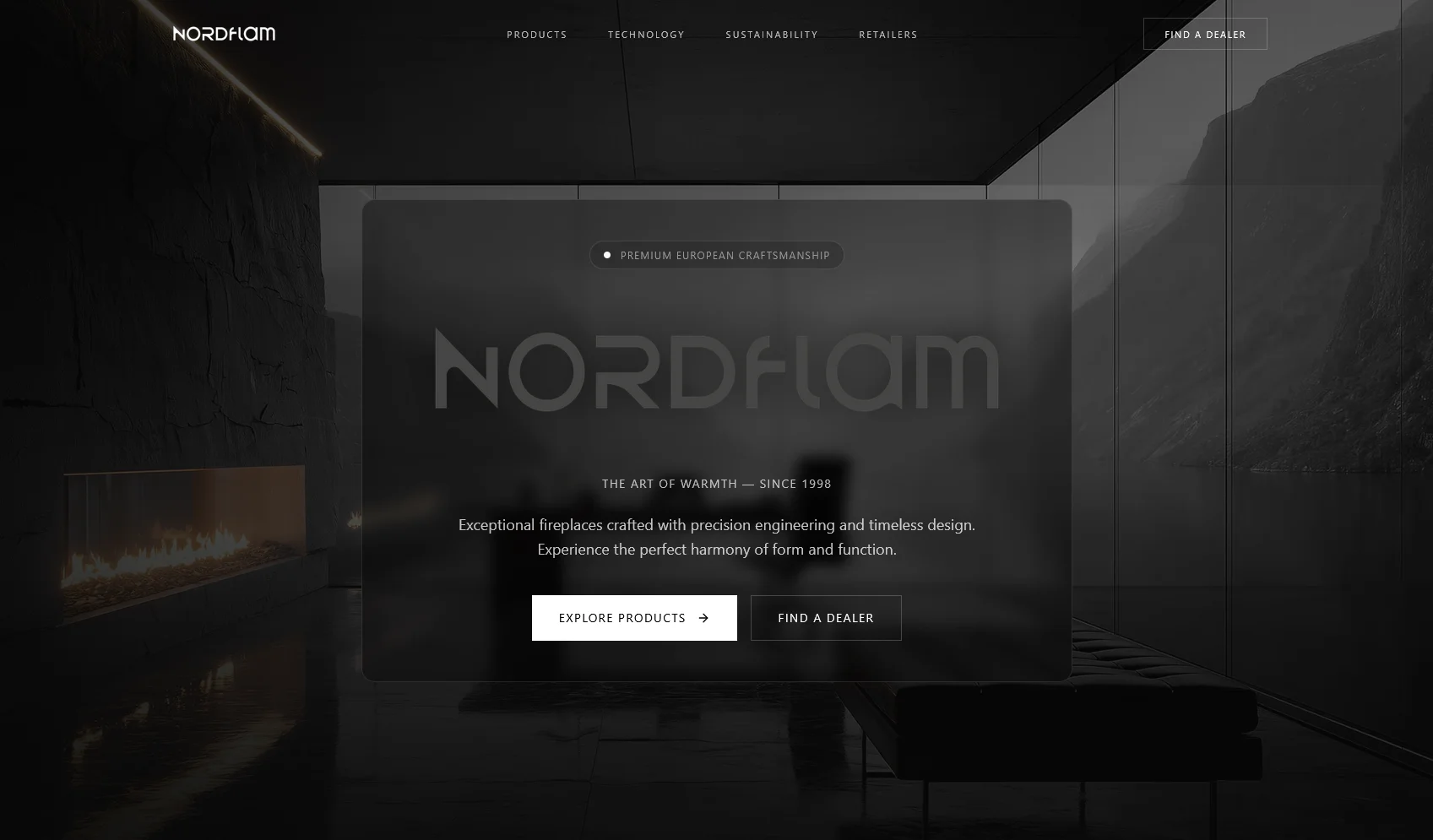 NORDflam SA project interface
